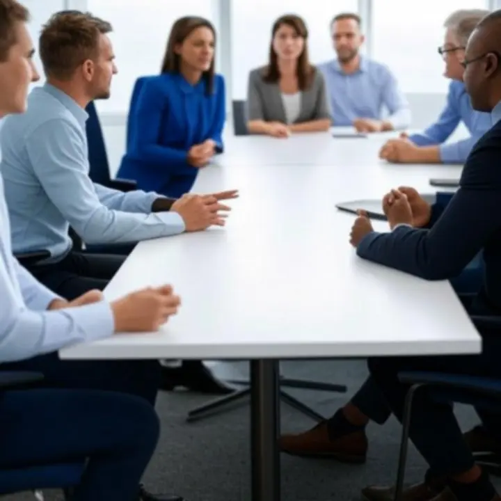 Équipe travaillant dans un espace de bureau moderne sur la vérification d'offres de paris en ligne.